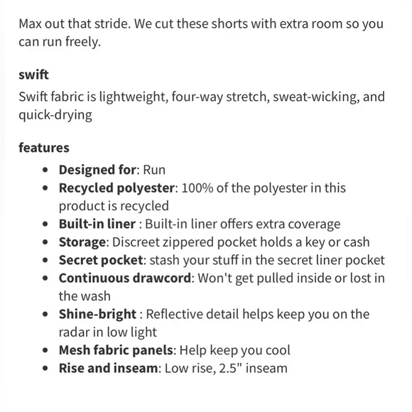 Lululemon Hotty Hot 2.5” Shorts - Picture 7 of 12